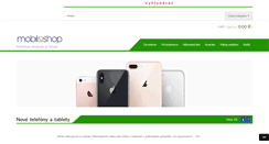Desktop Screenshot of mobilshopnet.sk