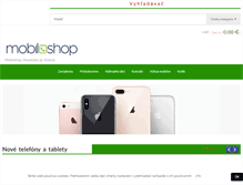 Tablet Screenshot of mobilshopnet.sk
